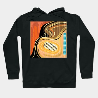 Beautiful Organic Minimalist Abstract Hoodie